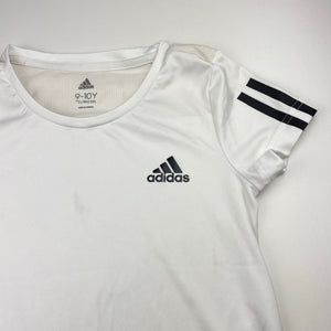 Girls Adidas, CLIMACOOL sports/activewear top, light mark on chest, FUC, size 9-10,  