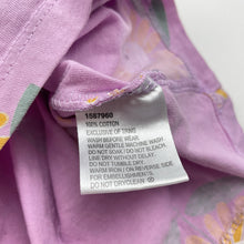 Load image into Gallery viewer, Girls Mango, cotton casual dress, sunflowers, GUC, size 1, L: 38cm