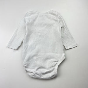 Girls H&M, organic cotton bodysuit / romper, GUC, size 000,  
