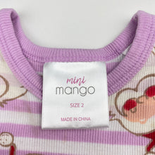 Load image into Gallery viewer, Girls Mango, Christmas party dress, marks on chest, FUC, size 2, L: 53cm