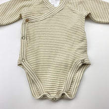 Load image into Gallery viewer, Unisex SUSUKOSHI, stretchy organic cotton blend bodysuit / romper, FUC, size 0000,  