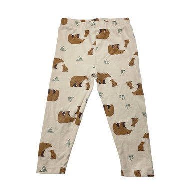 Unisex Dymples, organic cotton blend leggings / bottoms, FUC, size 1,  
