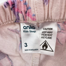 Load image into Gallery viewer, Girls Anko, flannel cotton pyjama pants, dinosaurs, EUC, size 3,  