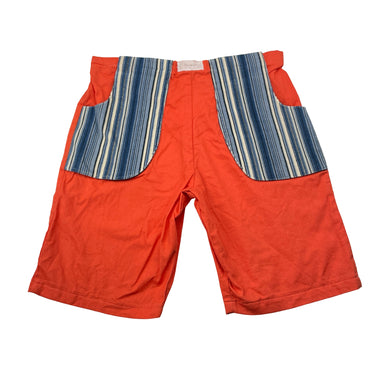 Boys Snowdrops, lightweight cotton  shorts, elasticated, waist: 25cm across unstretched, GUC, size 2,  