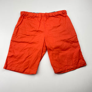 Boys Snowdrops, lightweight cotton  shorts, elasticated, waist: 25cm across unstretched, GUC, size 2,  