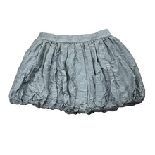 Load image into Gallery viewer, Girls Child by Petals INK, blue-grey bubble skirt, elasticated, L: 26cm, GUC, size 5,  