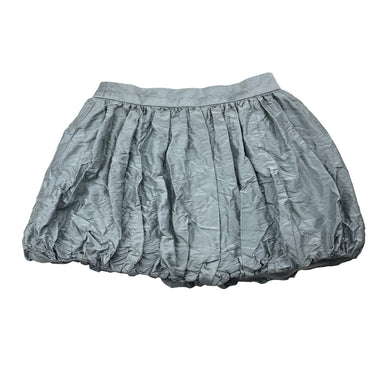 Girls Child by Petals INK, blue-grey bubble skirt, elasticated, L: 26cm, GUC, size 5,  