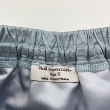 Load image into Gallery viewer, Girls Child by Petals INK, blue-grey bubble skirt, elasticated, L: 26cm, GUC, size 5,  
