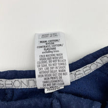 Load image into Gallery viewer, Unisex Bonds, navy terry zip Wondersuit / zippy / romper, FUC, size 00,  