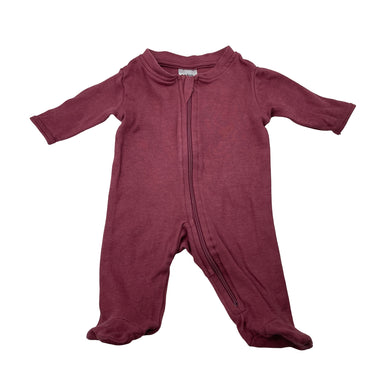 Unisex Anko, cotton zip coverall / romper, EUC, size 00000,  