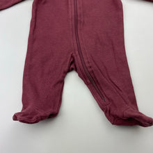 Load image into Gallery viewer, Unisex Anko, cotton zip coverall / romper, EUC, size 00000,  
