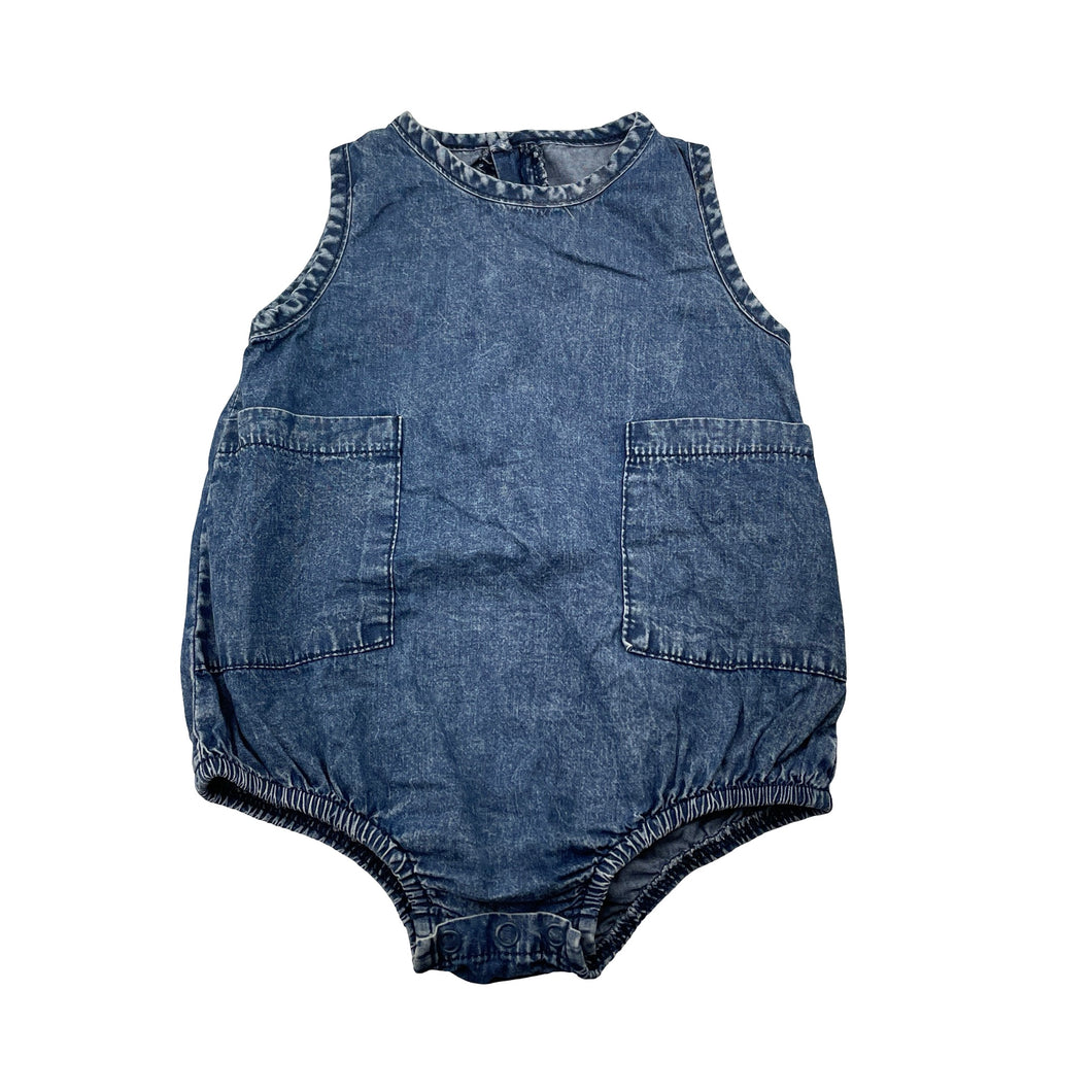Unisex lightweight, cotton romper, GUC, size 0,  