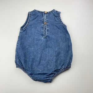 Unisex lightweight, cotton romper, GUC, size 0,  