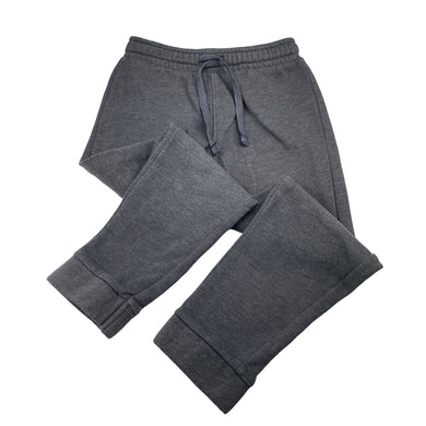 Boys Target, grey fleece-lined track pants, inside leg: 46cm, GUC, size 5,  