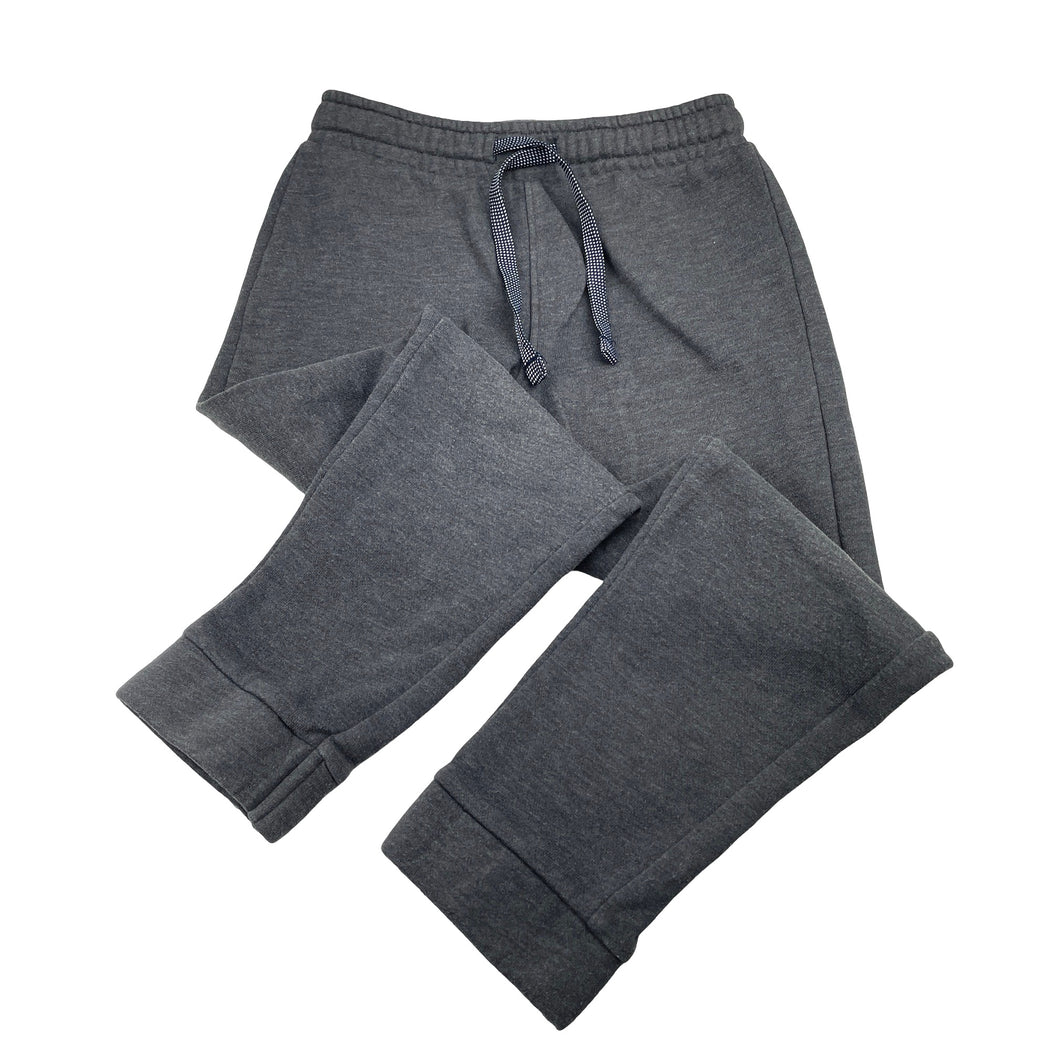 Boys Target, grey fleece-lined track pants, inside leg: 46cm, GUC, size 5,  