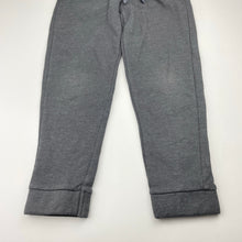 Load image into Gallery viewer, Boys Target, grey fleece-lined track pants, inside leg: 46cm, GUC, size 5,  
