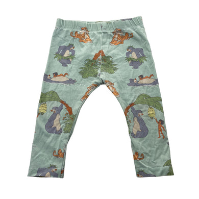 Unisex Cotton On, Disney Jungle Book leggings / bottoms, wash fade, FUC, size 0,  