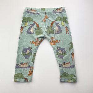 Unisex Cotton On, Disney Jungle Book leggings / bottoms, wash fade, FUC, size 0,  