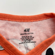 Load image into Gallery viewer, Unisex H&amp;M, organic cotton bodysuit / romper, koalas, EUC, size 0,  