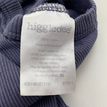 Load image into Gallery viewer, Unisex Higgledee, ribbed cotton bodysuit / romper, GUC, size 0,  