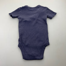 Load image into Gallery viewer, Unisex Higgledee, ribbed cotton bodysuit / romper, GUC, size 0,  
