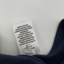 Load image into Gallery viewer, Unisex Target, navy organic cotton bodysuit / romper, EUC, size 0,  