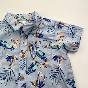 Boys Target, lightweight cotton short sleeve shirt, EUC, size 0,  