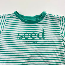 Load image into Gallery viewer, Unisex Seed, Heritage cotton tee / top, wash fade, FUC, size 0,  