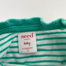 Load image into Gallery viewer, Unisex Seed, Heritage cotton tee / top, wash fade, FUC, size 0,  