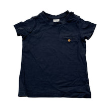 Load image into Gallery viewer, Boys Target, navy cotton tee / top, EUC, size 0,  