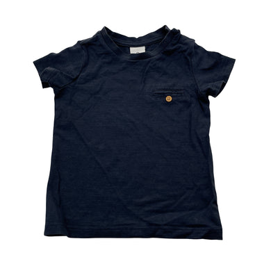 Boys Target, navy cotton tee / top, EUC, size 0,  