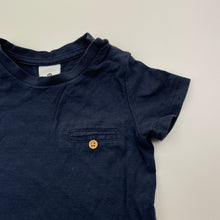 Load image into Gallery viewer, Boys Target, navy cotton tee / top, EUC, size 0,  