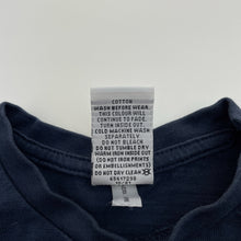 Load image into Gallery viewer, Boys Target, navy cotton tee / top, EUC, size 0,  