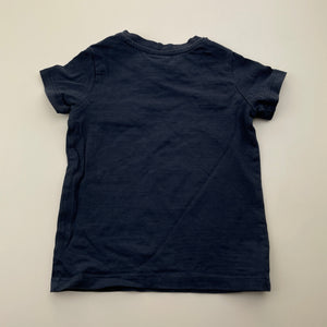 Boys Target, navy cotton tee / top, EUC, size 0,  