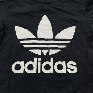 Boys Adidas, black cotton tee / top, EUC, size 0,  