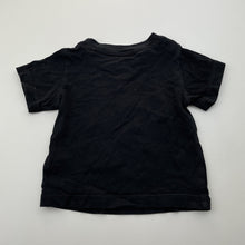 Load image into Gallery viewer, Boys Adidas, black cotton tee / top, EUC, size 0,  
