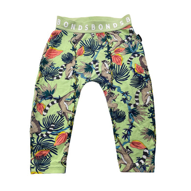 Unisex Bonds, stretchy leggings, lemurs, FUC, size 0,  