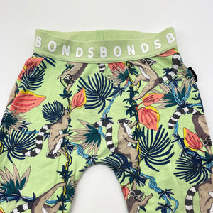 Unisex Bonds, stretchy leggings, lemurs, FUC, size 0,  