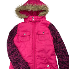 Load image into Gallery viewer, Girls JOUJOU, pink hooded jacket / coat, FUC, size 10,  