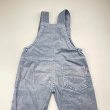 Load image into Gallery viewer, Boys Jingding, corduroy cotton overalls / dungarees, inside leg: 24.5cm, FUC, size 1,  