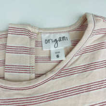 Load image into Gallery viewer, Girls Origami, lined pink party dress, light mark on bodice, FUC, size 6, L: 67cm