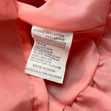 Load image into Gallery viewer, Girls Origami, lined pink party dress, light mark on bodice, FUC, size 6, L: 67cm