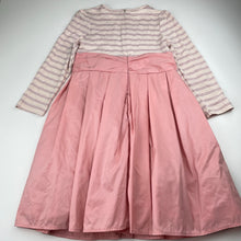 Load image into Gallery viewer, Girls Origami, lined pink party dress, light mark on bodice, FUC, size 6, L: 67cm