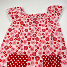 Load image into Gallery viewer, Girls Oobi, lightweight cotton dress, light mark on front, FUC, size 3, L: 46cm