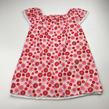 Load image into Gallery viewer, Girls Oobi, lightweight cotton dress, light mark on front, FUC, size 3, L: 46cm