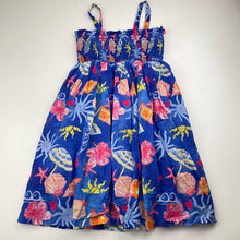 Load image into Gallery viewer, Girls SEAFOLLY, lined lightweight cotton summer dress, EUC, size 6, L: 64cm