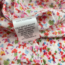 Load image into Gallery viewer, Girls SWEET &amp; SOUR, lightweight floral cotton &amp; lace summer dress, EUC, size 10, L: 73cm