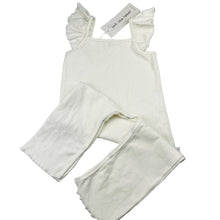 Load image into Gallery viewer, Girls soll. the label, ribbed jumpsuit / romper / overalls, NEW, size 3,  