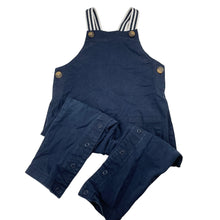 Load image into Gallery viewer, Boys SPORTSCRAFT, navy stretch cotton overalls / dungarees, FUC, size 2,  