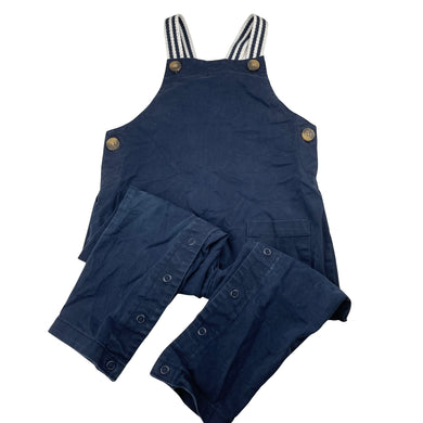 Boys SPORTSCRAFT, navy stretch cotton overalls / dungarees, FUC, size 2,  